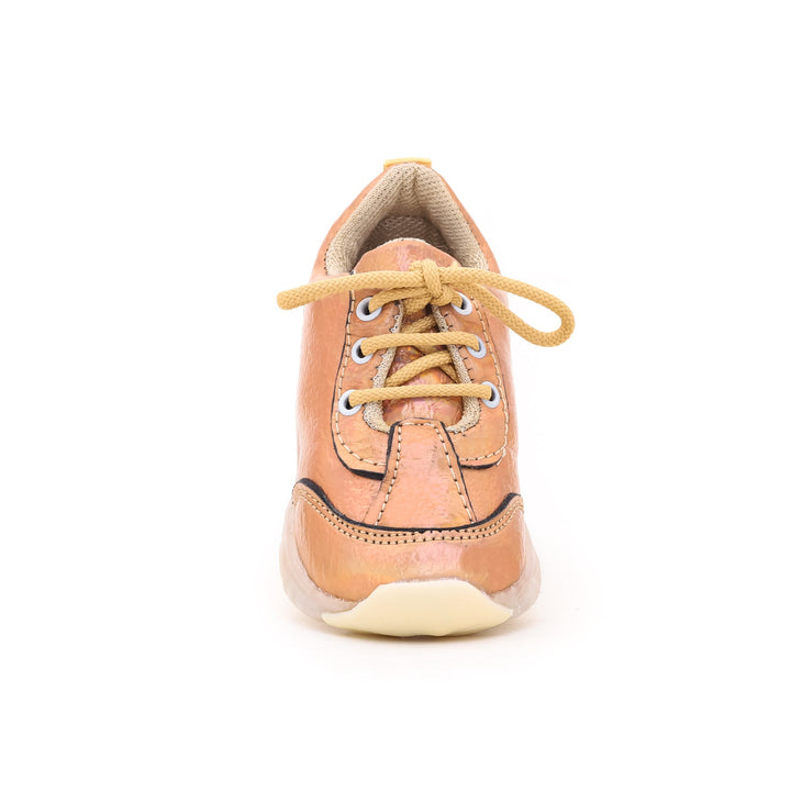 Babies Golden Casual Booties KD1437