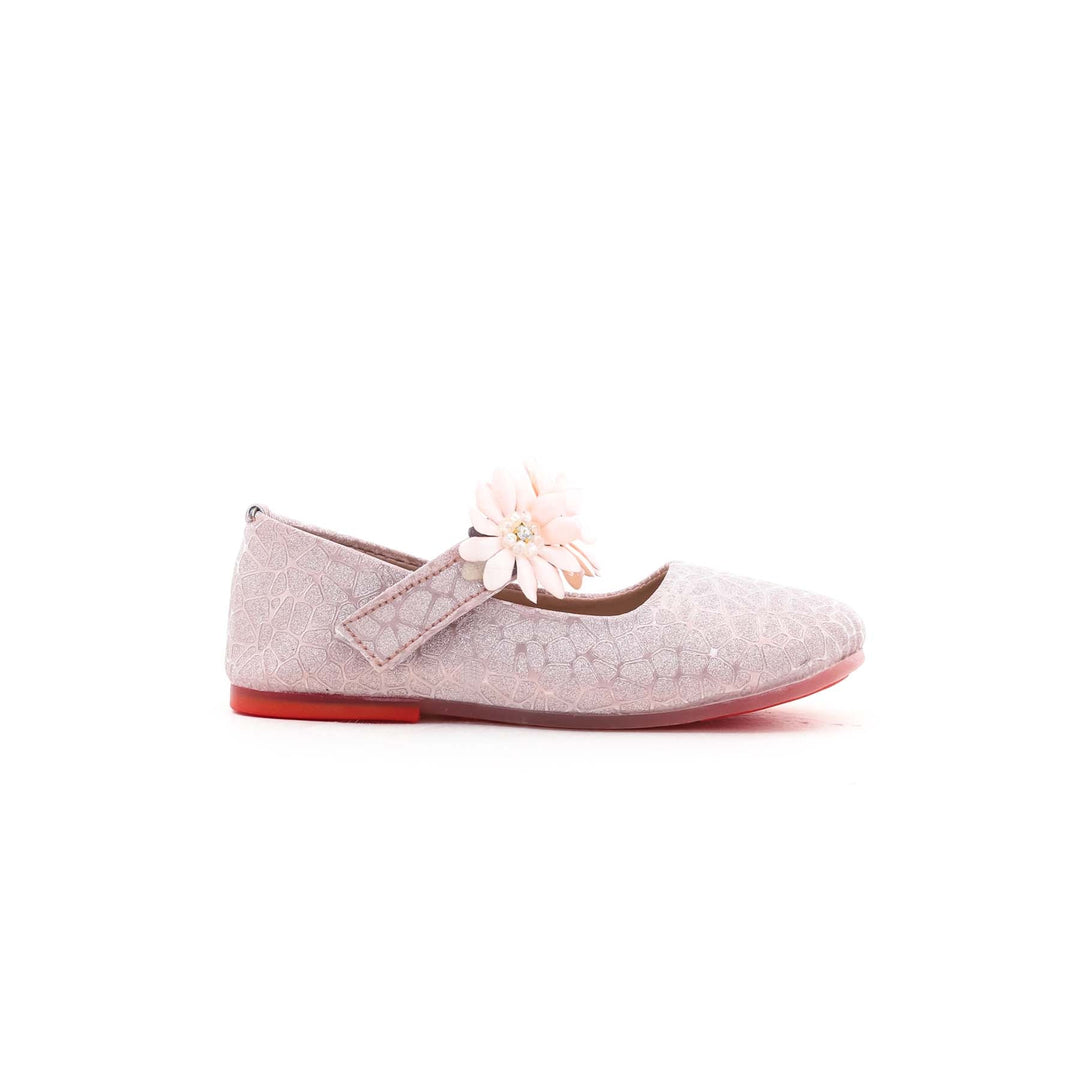 Girls Pink Fancy Pumps KD3835