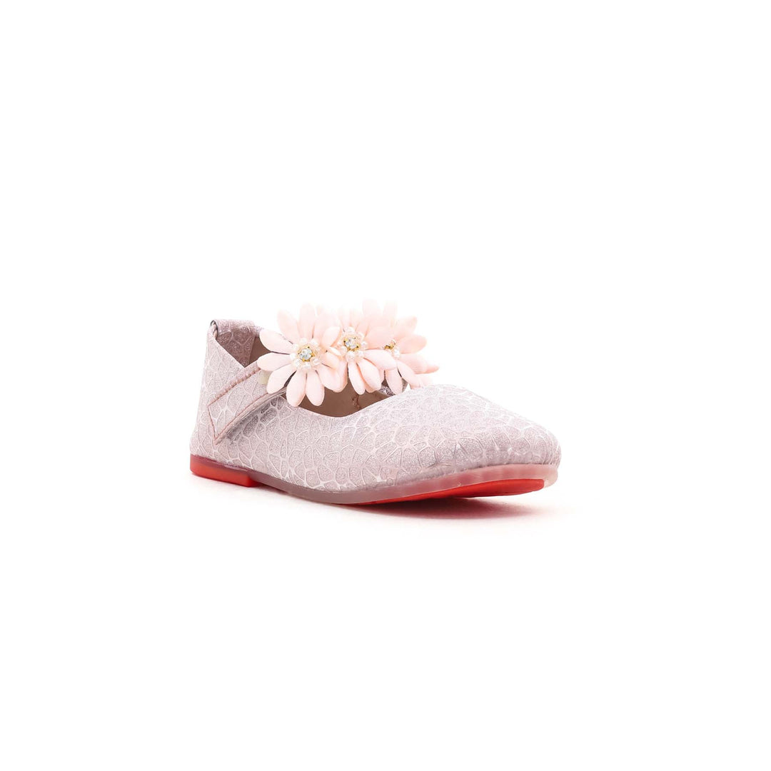 Girls Pink Fancy Pumps KD3835