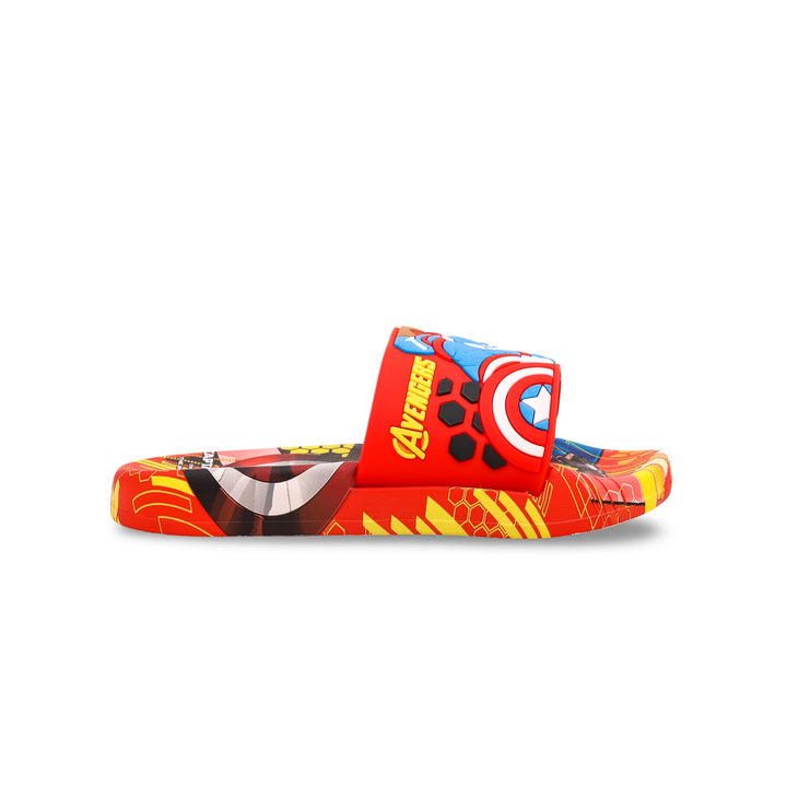 Boys Red Casual Flip Flop KD4697