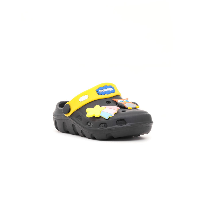 Boys Black Casual Flip Flop KD5230