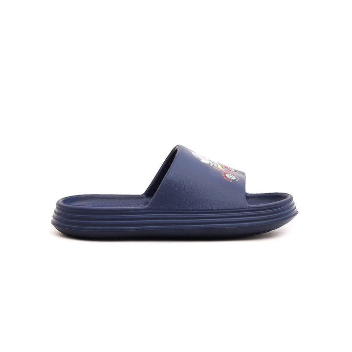 Girls Navy Casual Flip Flop KD5313