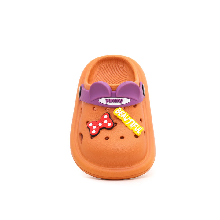 Girls Orange Casual Flip Flop KD5317