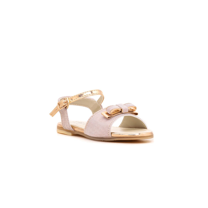 Girls Peach Formal Sandal KD7595