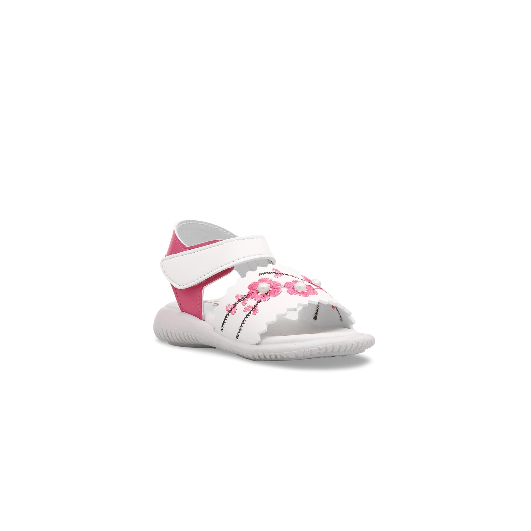 Babies White Casual Sandal KD7955
