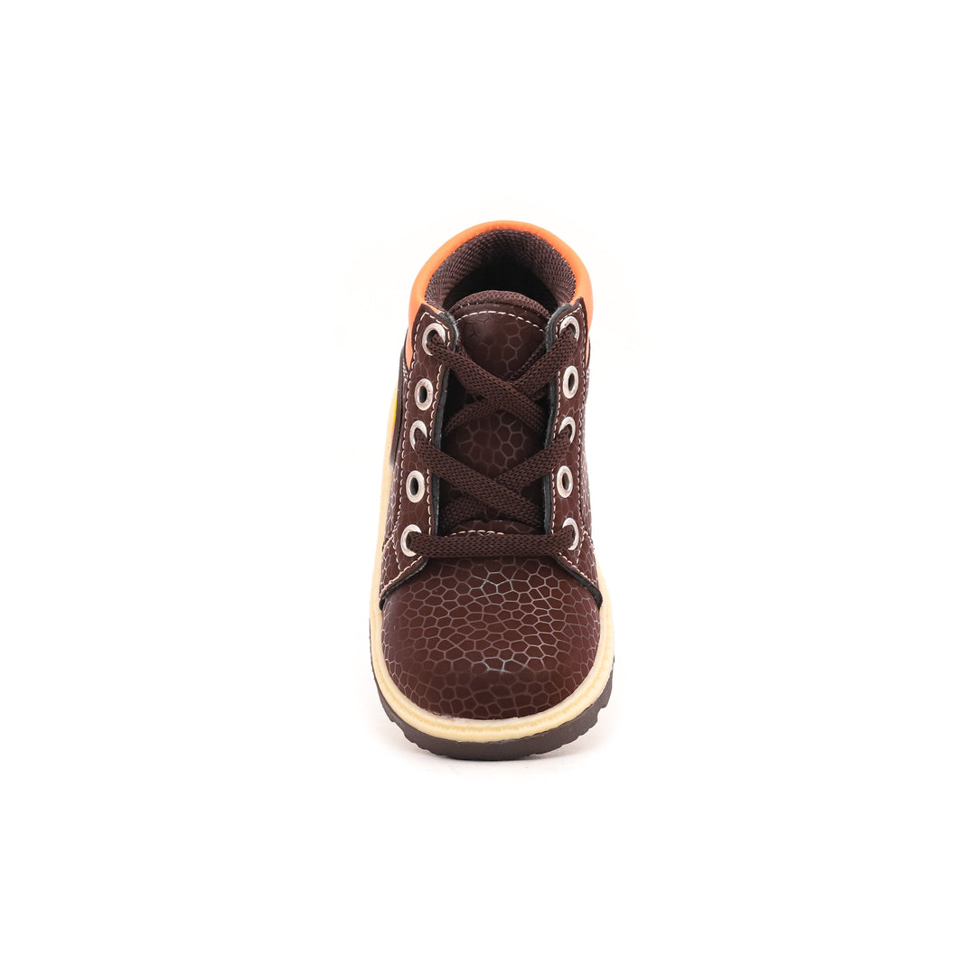 Boys Brown Long Shoes KD8052