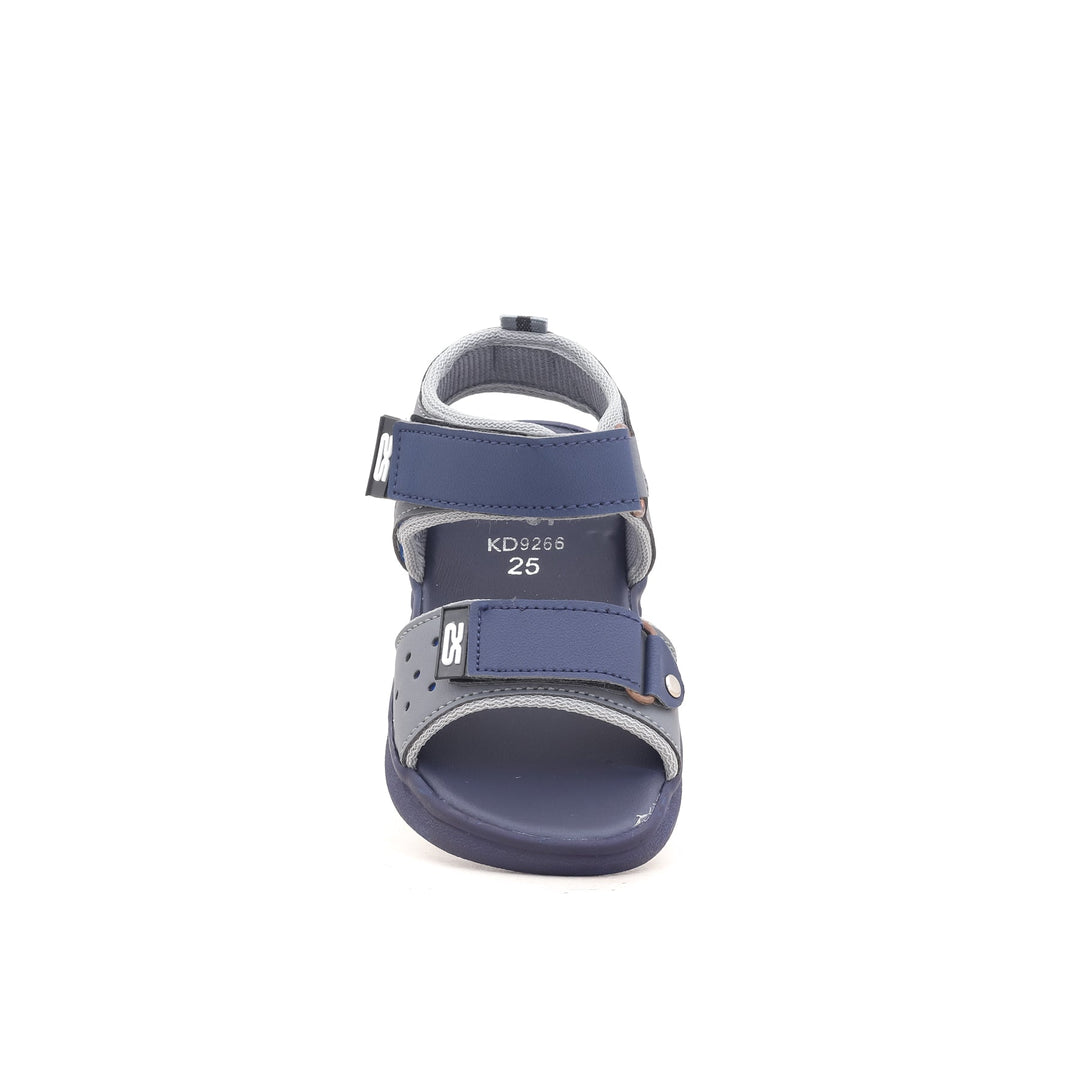 Boys Navy Formal Sandal KD9266