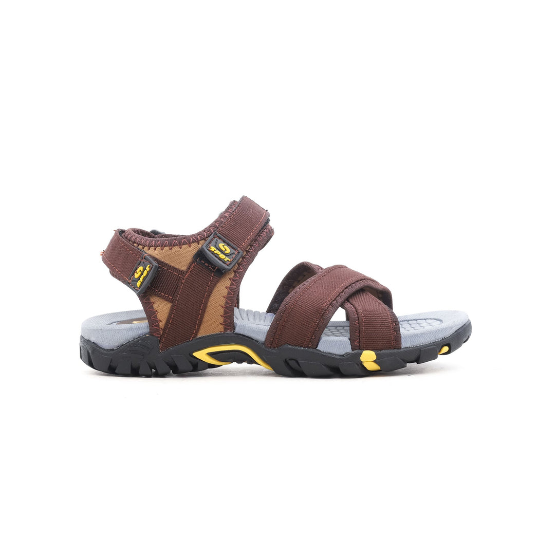 Boys Brown Casual Sandal KD9279