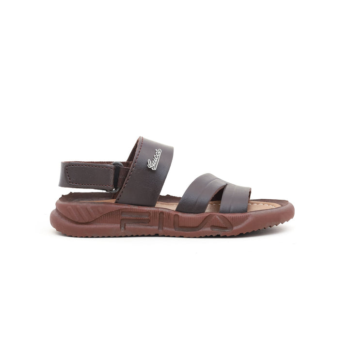 Boys Coffee Formal Sandal KD9284