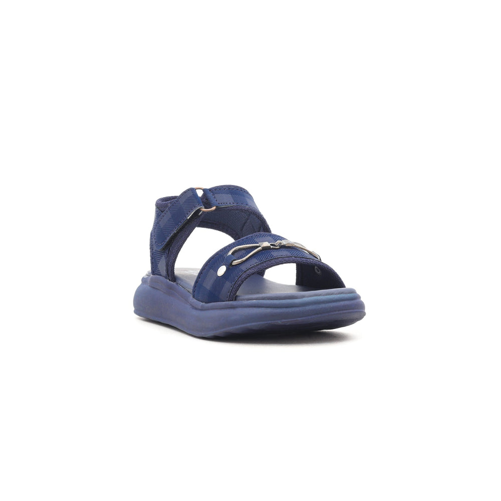 Boys Navy Formal Sandal KD9307