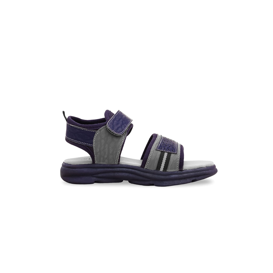 Boys Navy Formal Sandal KD9442