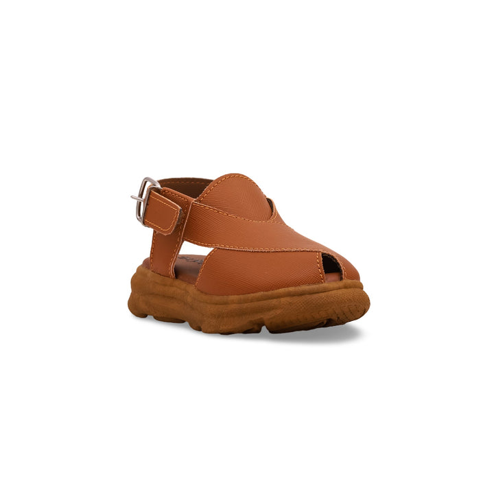 Boys Mustard Peshawari Chappal KD9443