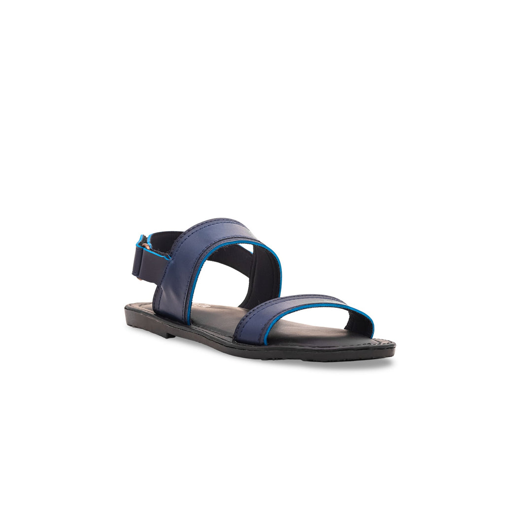 Boys Navy Formal Sandal KD9475