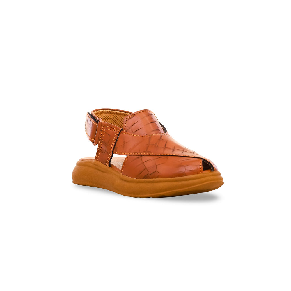 Boys Mustard Peshawari Chappal KD9560