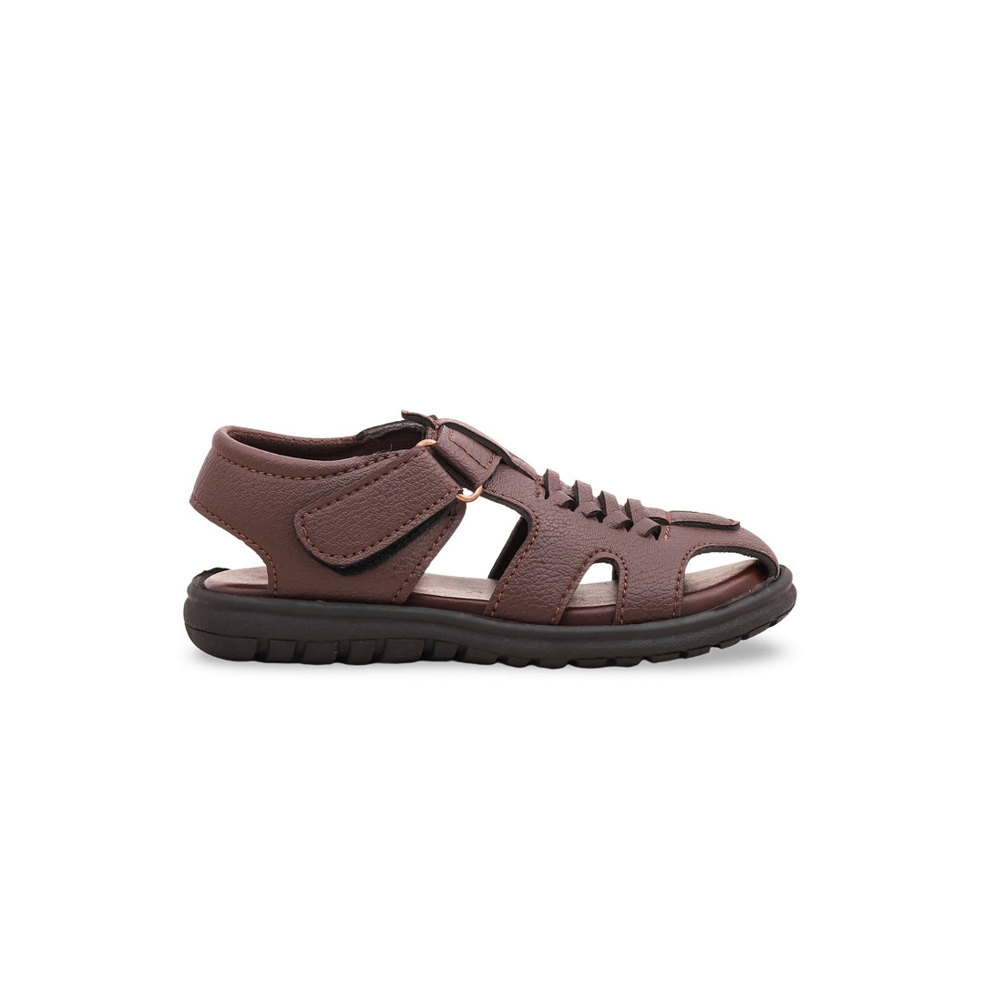 Boys Coffee Formal Sandal KD9569