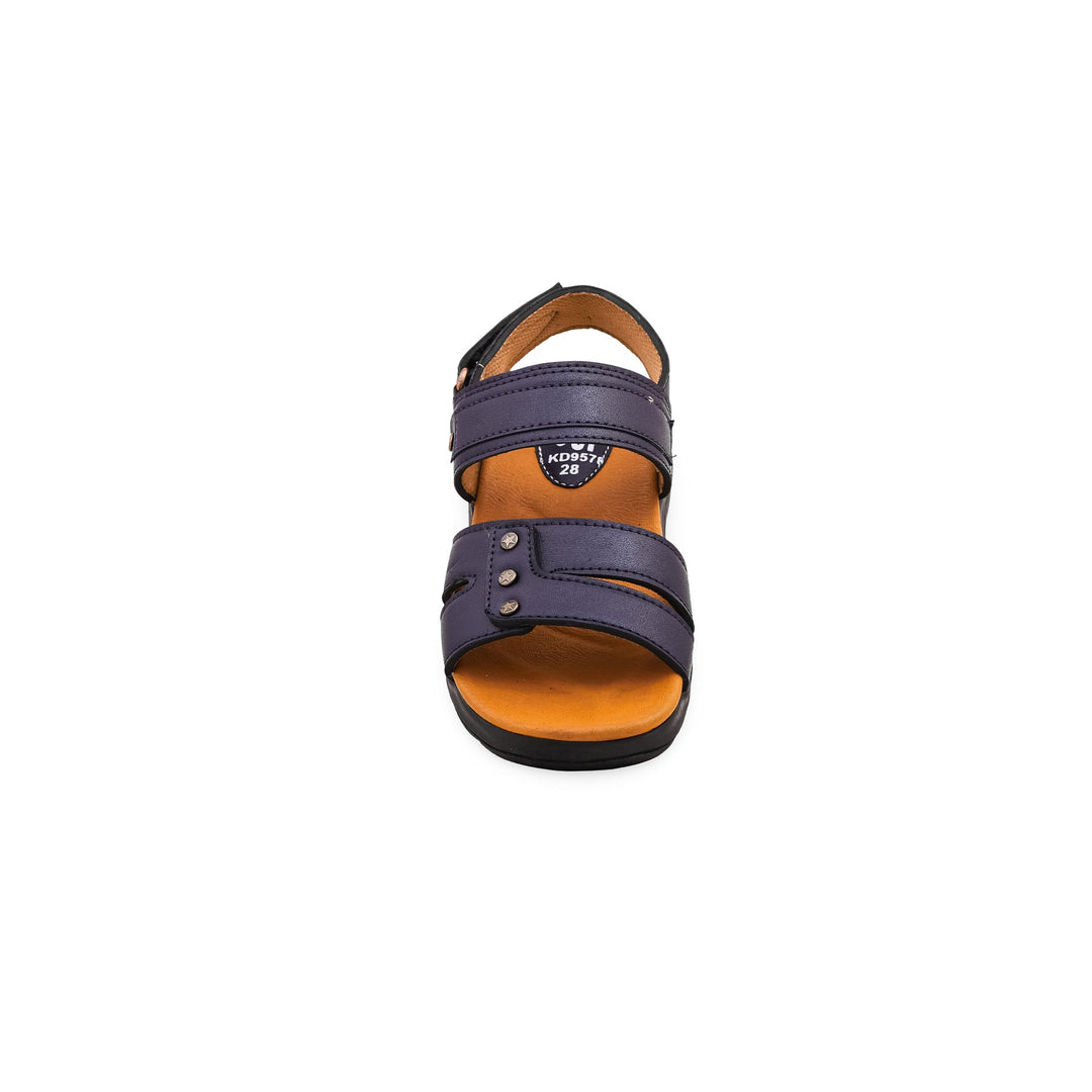 Boys Navy Formal Sandal KD9578