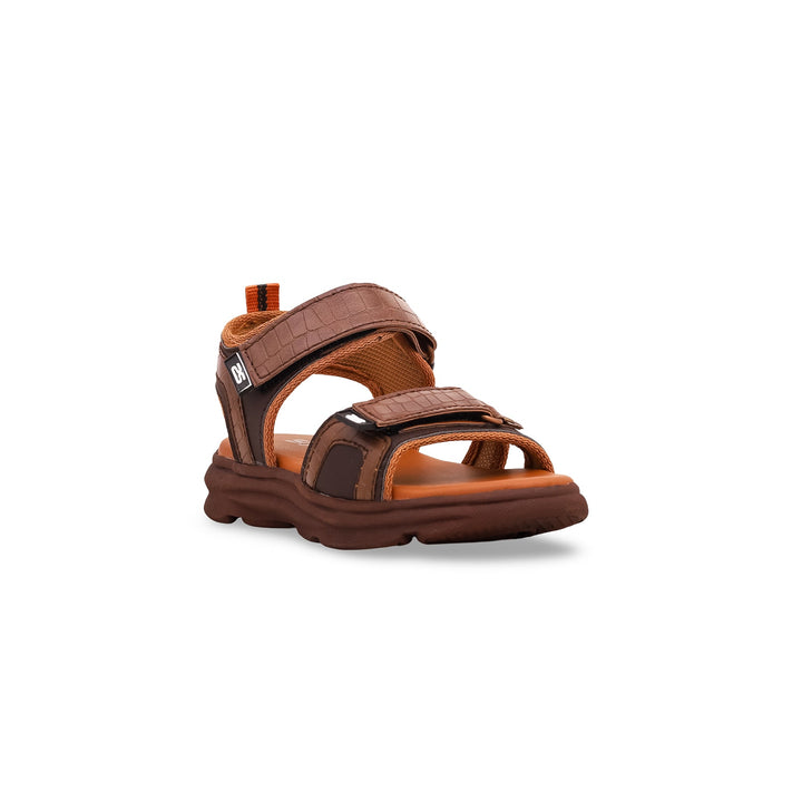 Boys Brown Formal Sandal KD9635