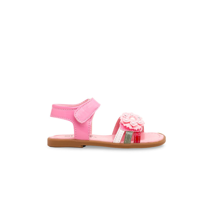 Girls Pink Casual Sandal KD9636