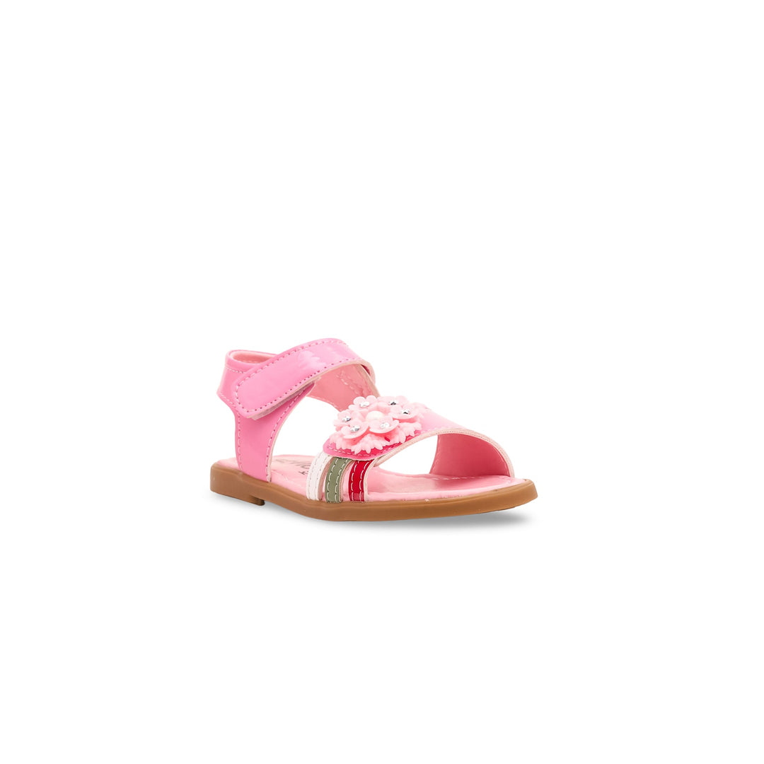 Girls Pink Casual Sandal KD9636