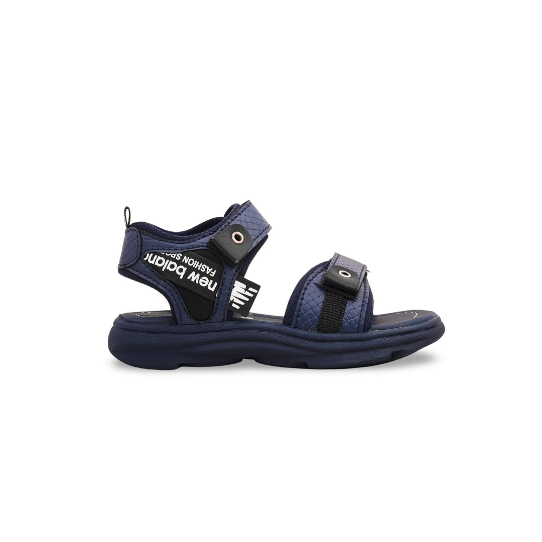 Boys Navy Casual Sandal KD9670