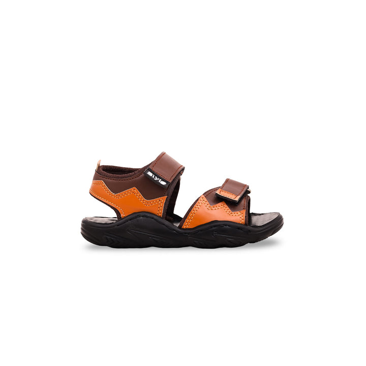 Boys Brown Formal Sandal KD9681