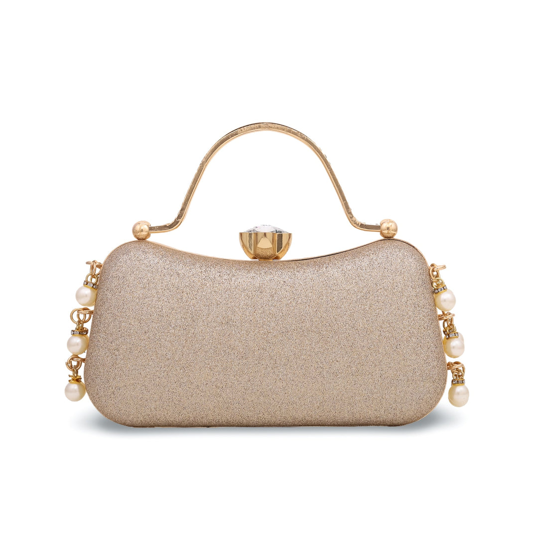 Golden Bridal Clutch P15079