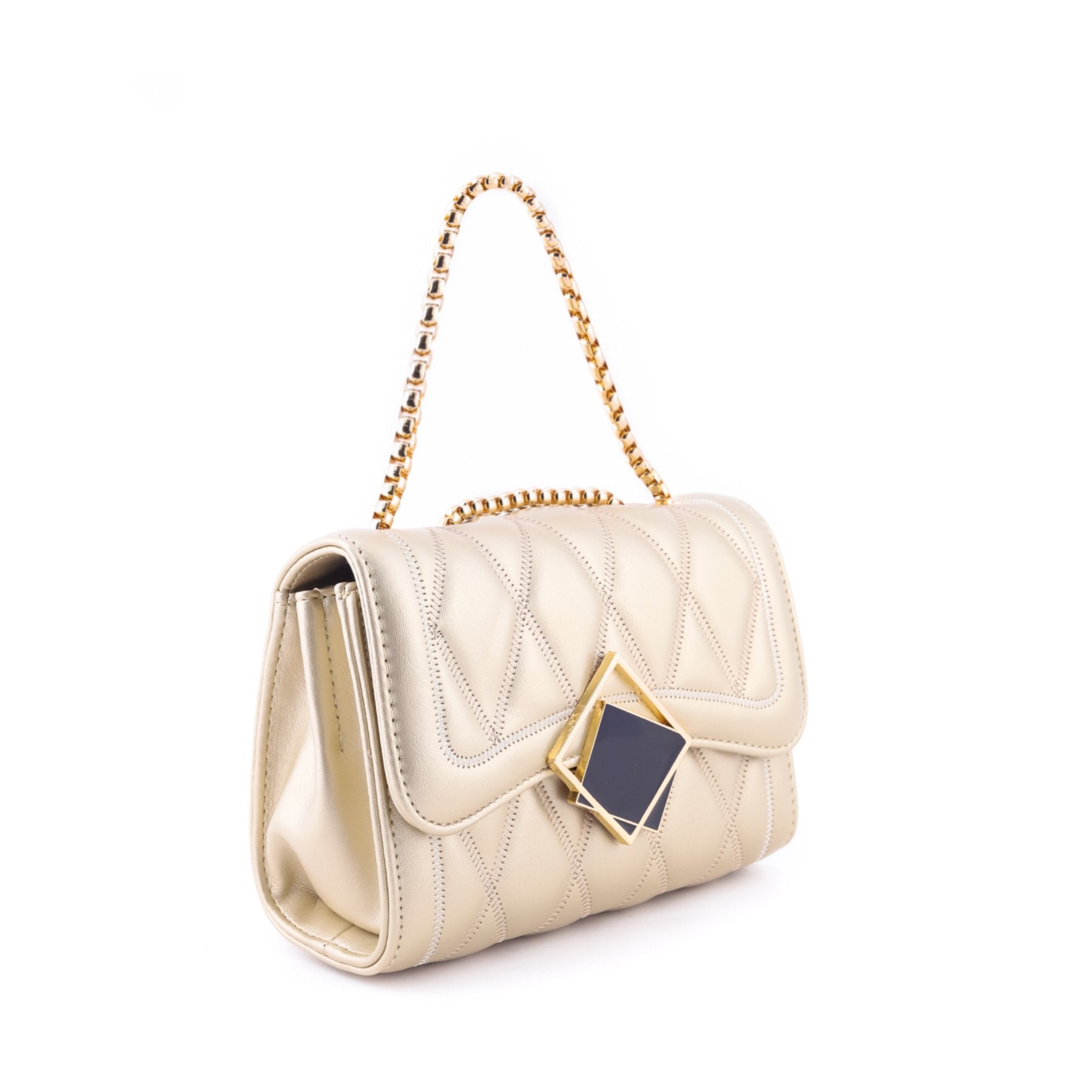 Golden Color Shoulder Bag P34946