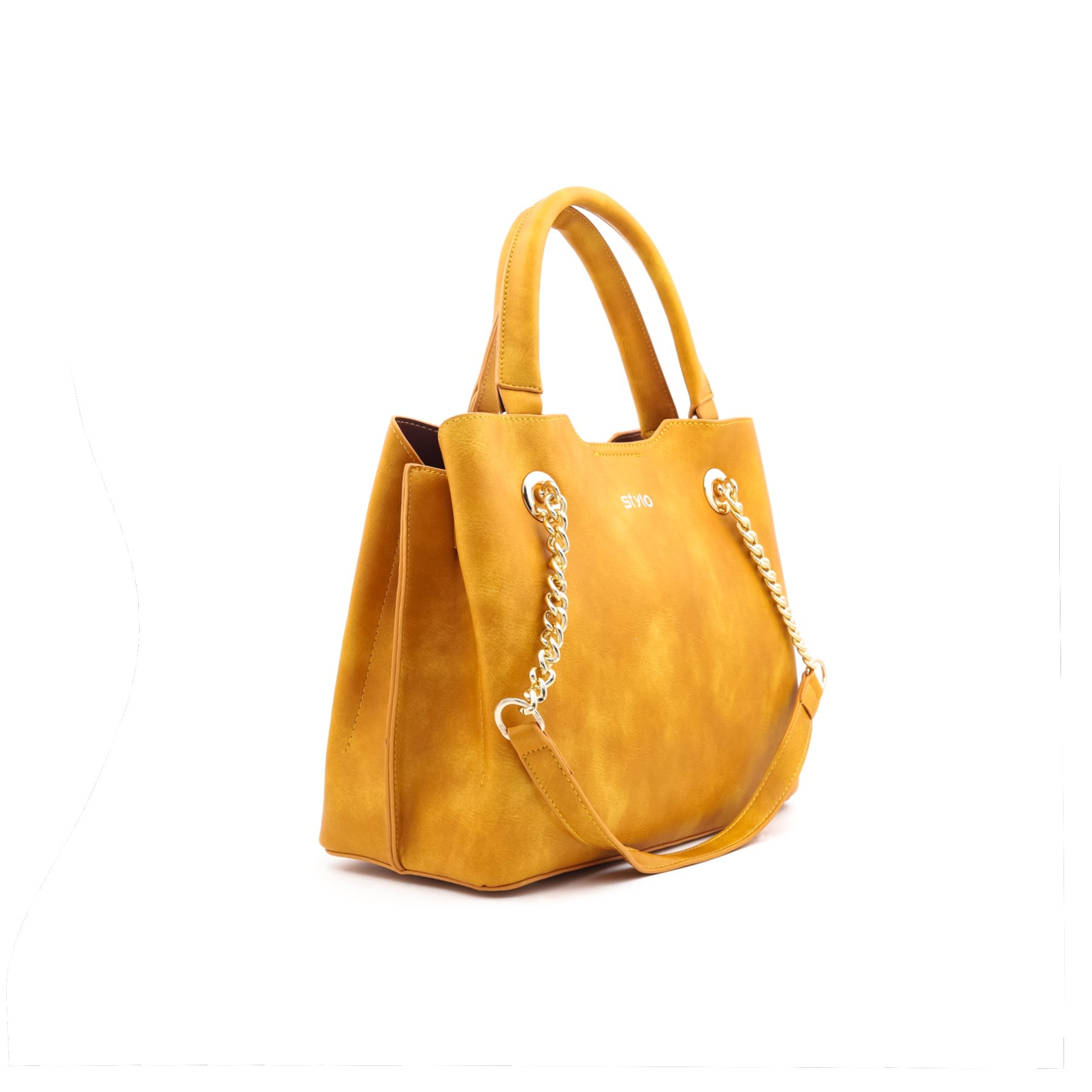 Mustard Formal Hand Bag P35426
