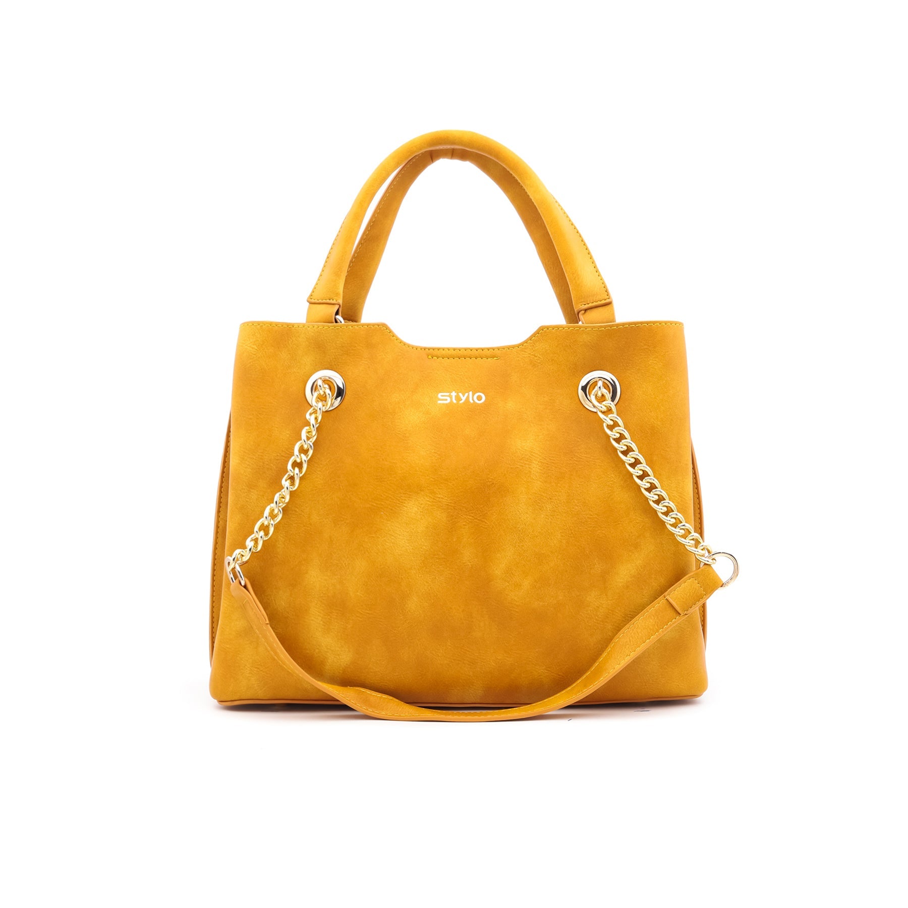 Mustard Formal Hand Bag P35426