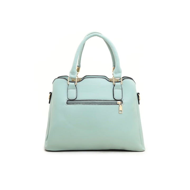 Green Formal Hand Bag P35562