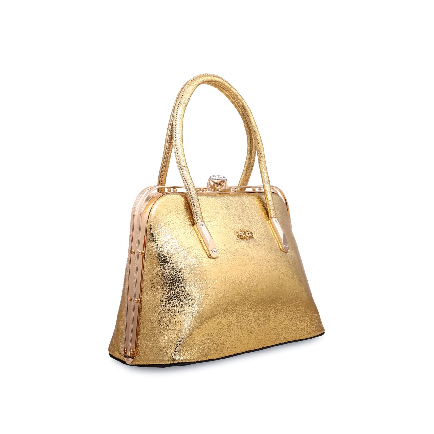 Golden Fancy Hand Bag P35833
