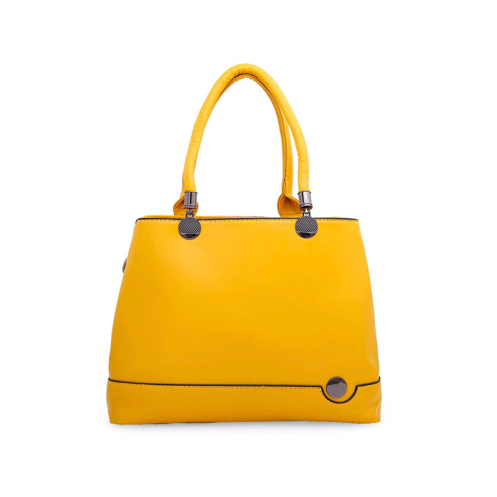 Yellow Formal Hand Bag P35876