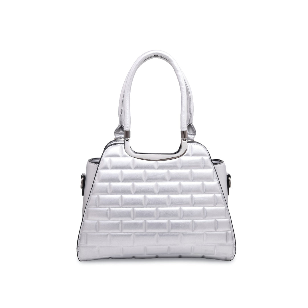 Silver Formal Hand Bag P35881