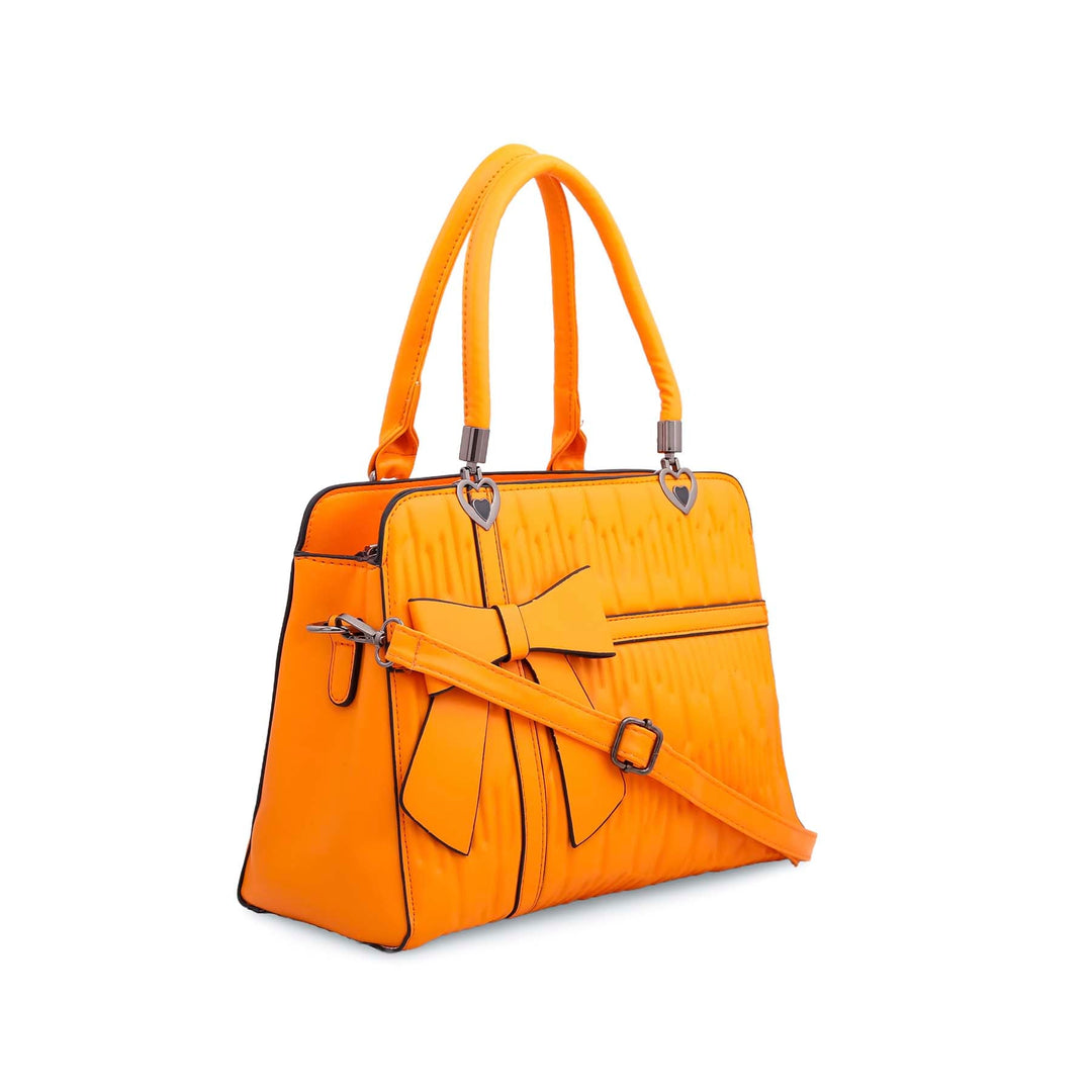 Orange Formal Hand Bags P35884