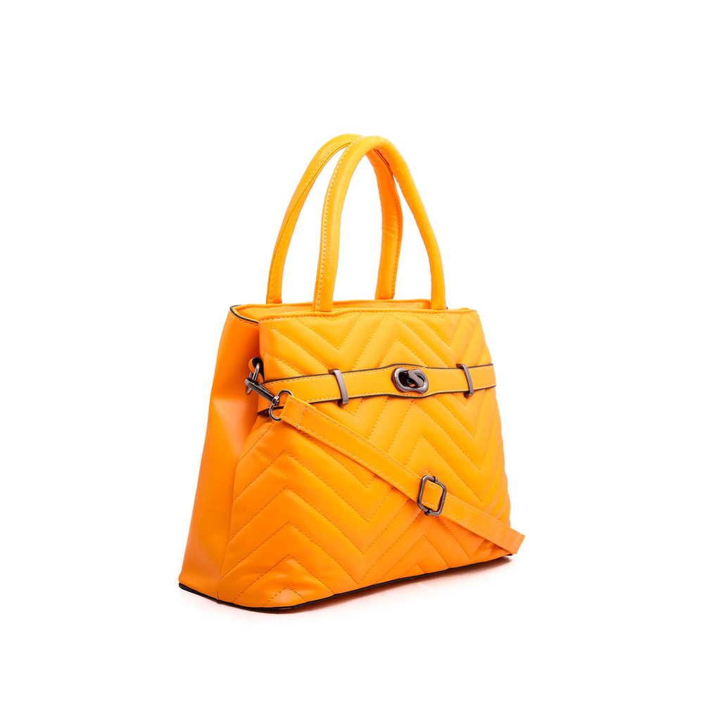 Orange Formal Hand Bag P35885