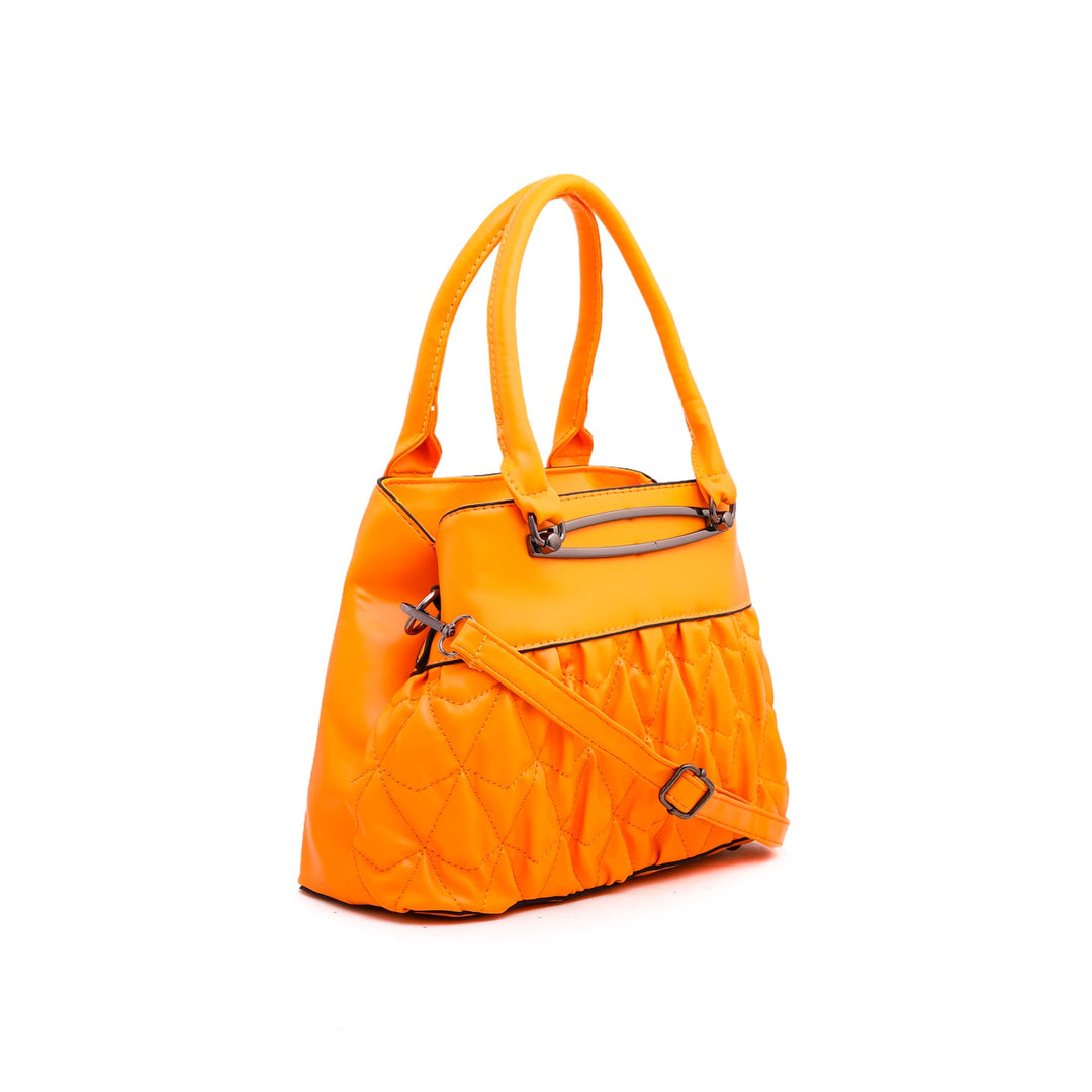 Orange Formal Hand Bag P35886