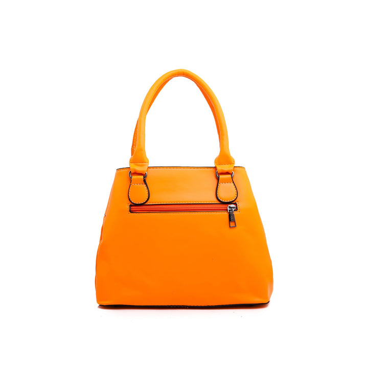 Orange Formal Hand Bag P35886