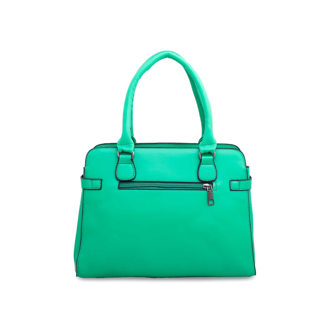 Green Formal Hand Bag P35890