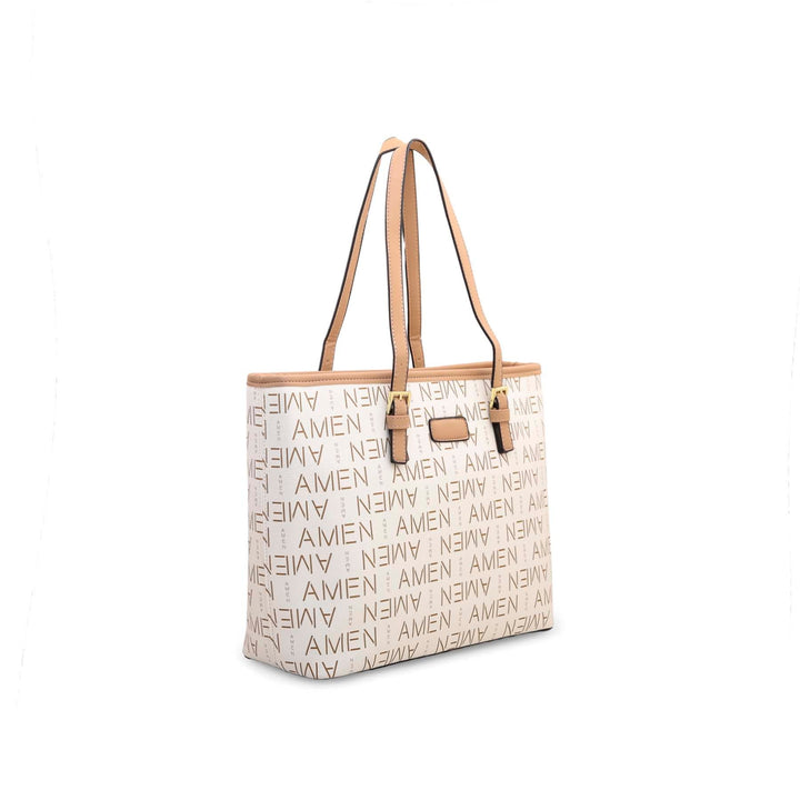 White Formal Shoulder Bag P36009