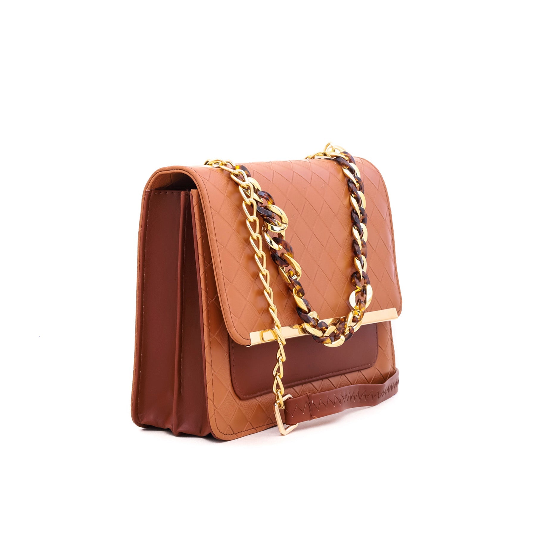 Brown Formal Shoulder Bag P54306