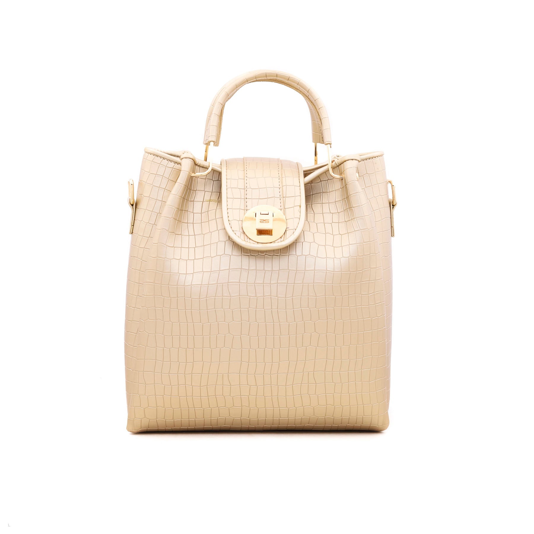 Golden Formal Hand Bag P54313