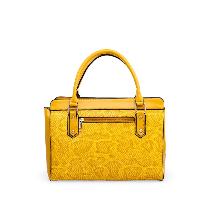 Yellow Formal Hand Bag P54388