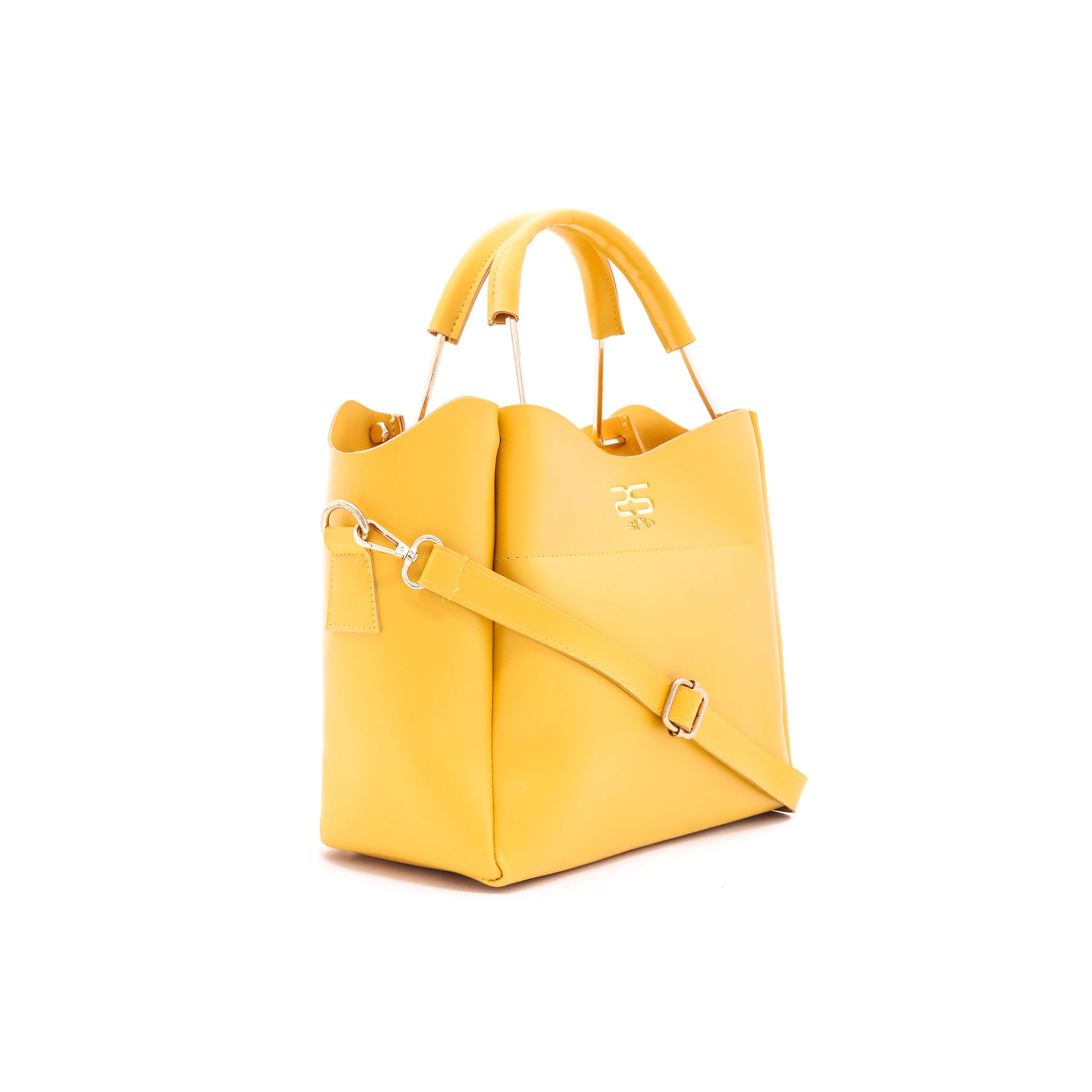 Yellow Formal Hand Bag P54705