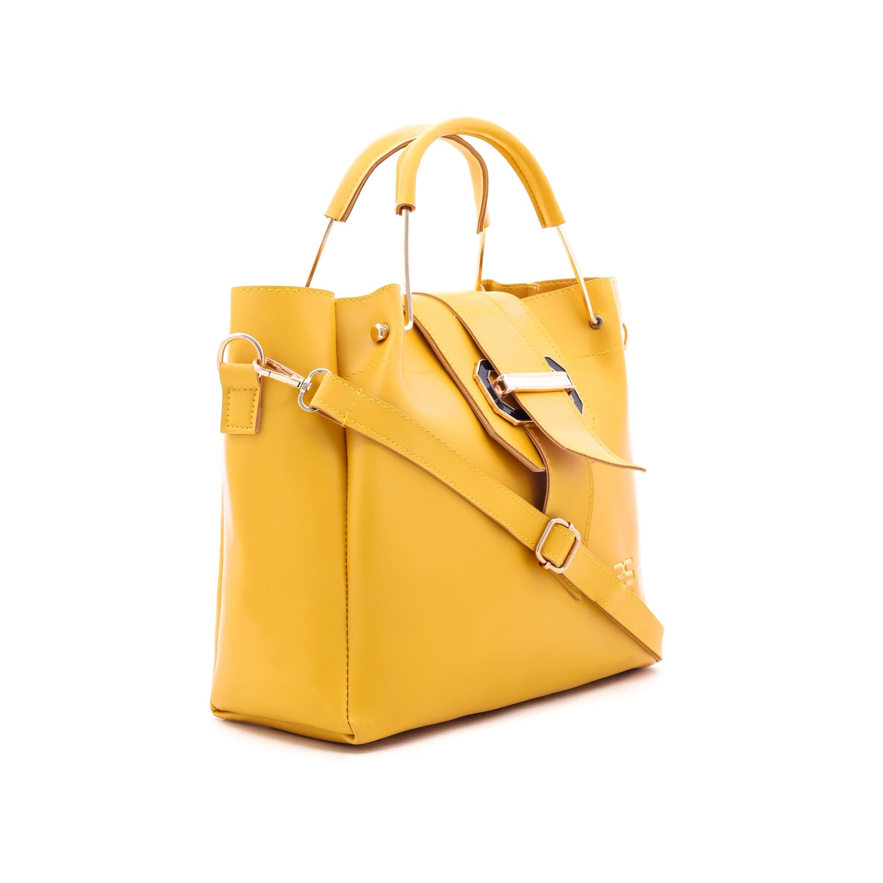 Yellow Formal Hand Bag P54867