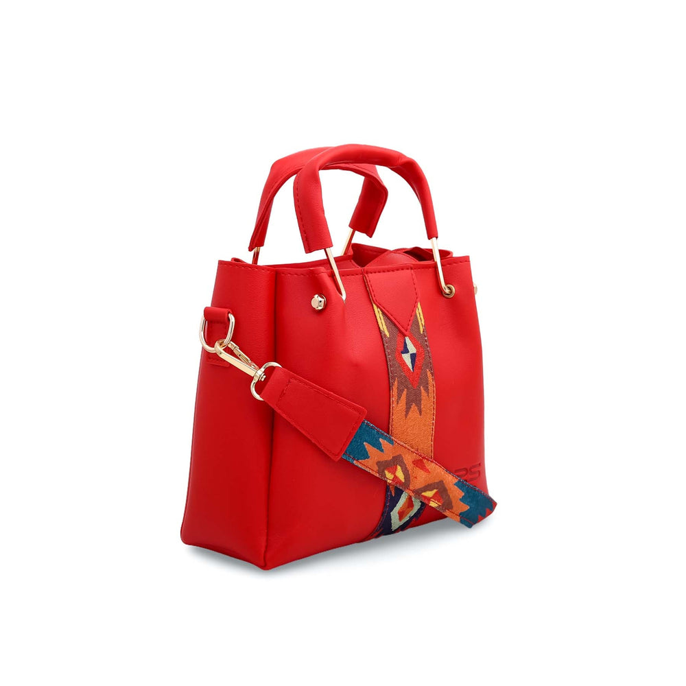 Red Casual Hand Bags P55042