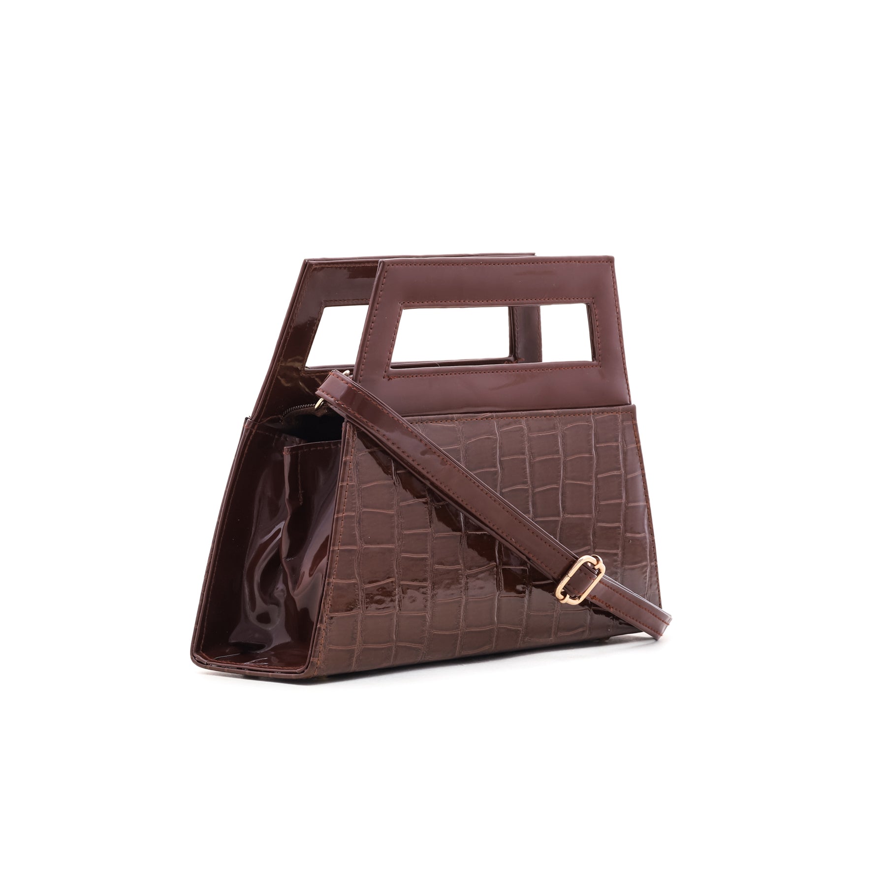Brown Casual Hand Bag P55065