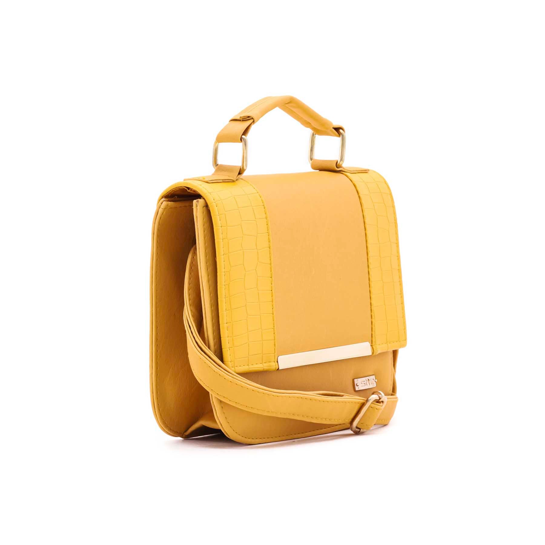 Yellow Casual Shoulder Bag P55125