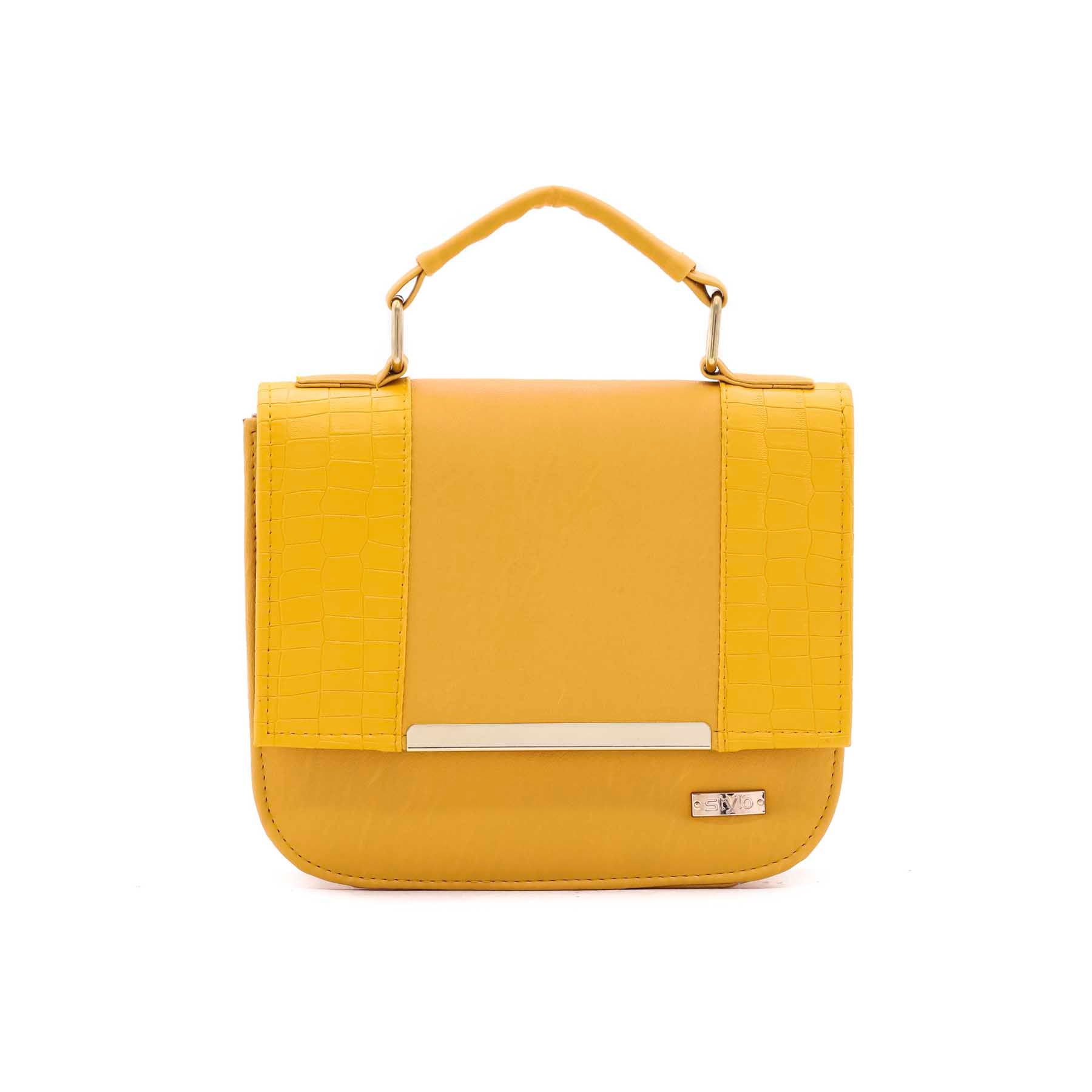 Yellow Casual Shoulder Bag P55125
