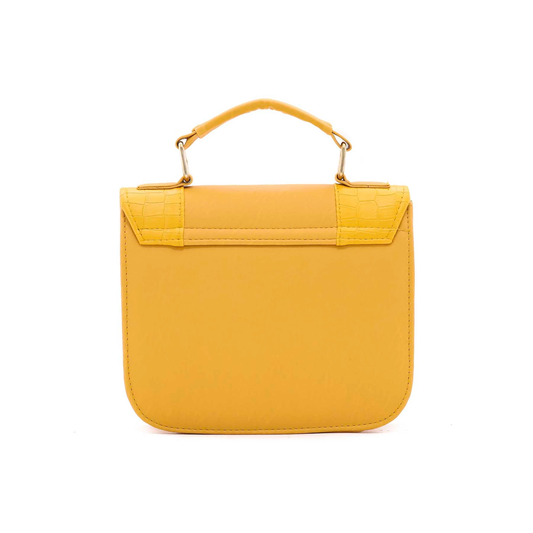 Yellow Casual Shoulder Bag P55125