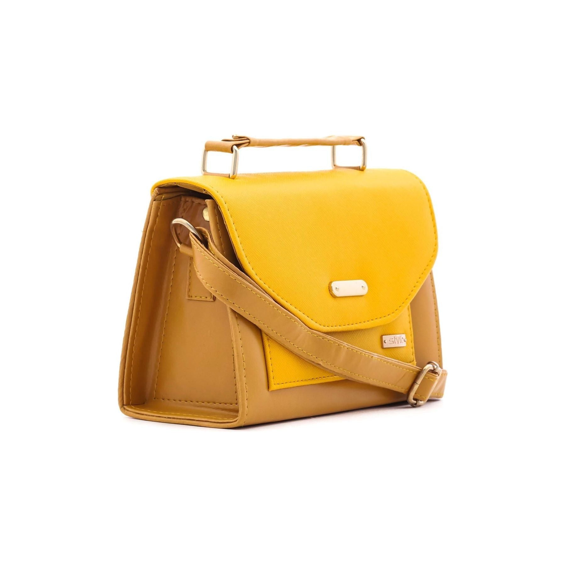 Yellow Casual Shoulder Bag P55127